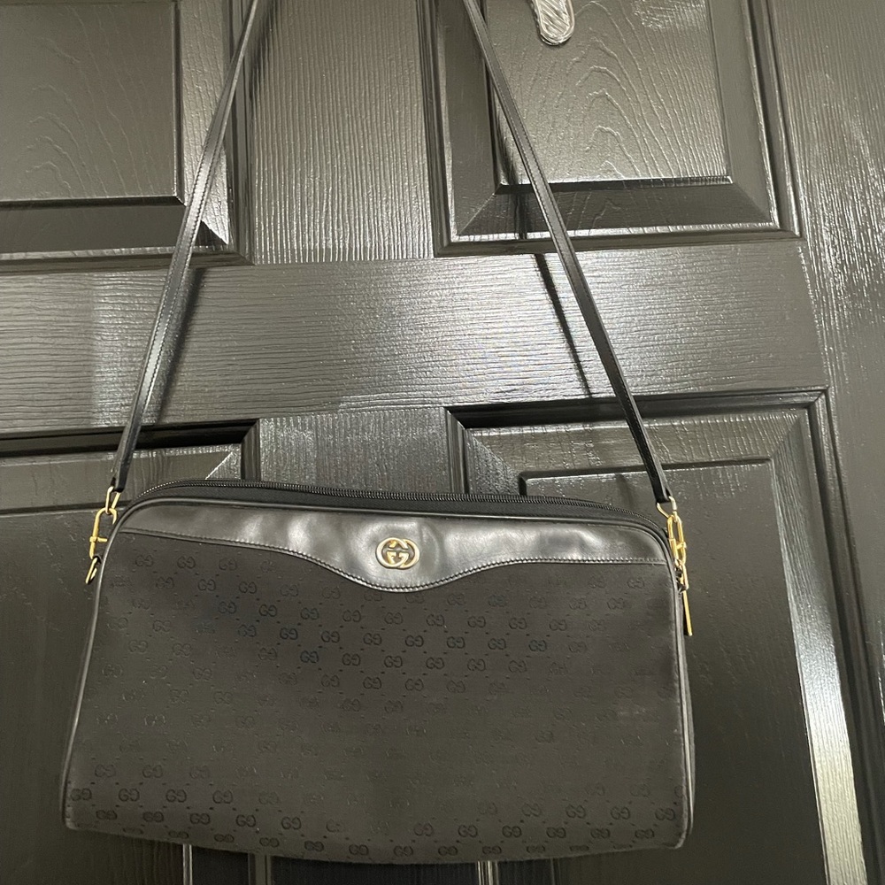 Black vintage Gucci bag